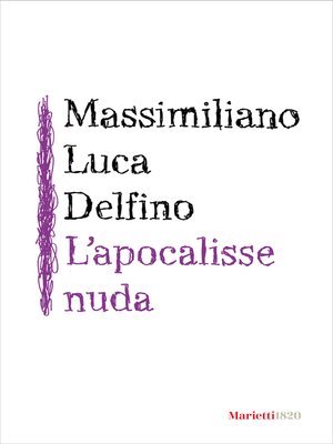 cover image of L' apocalisse nuda